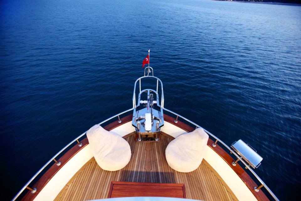 Private Yacht Charter in Turkey With Ece Junior Trawler Motor Yacht