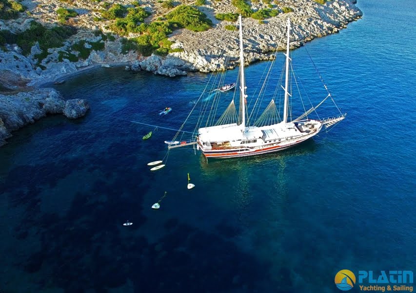 Gulet Kanaryam Luxury Yacht - Yacht Charter Turkey