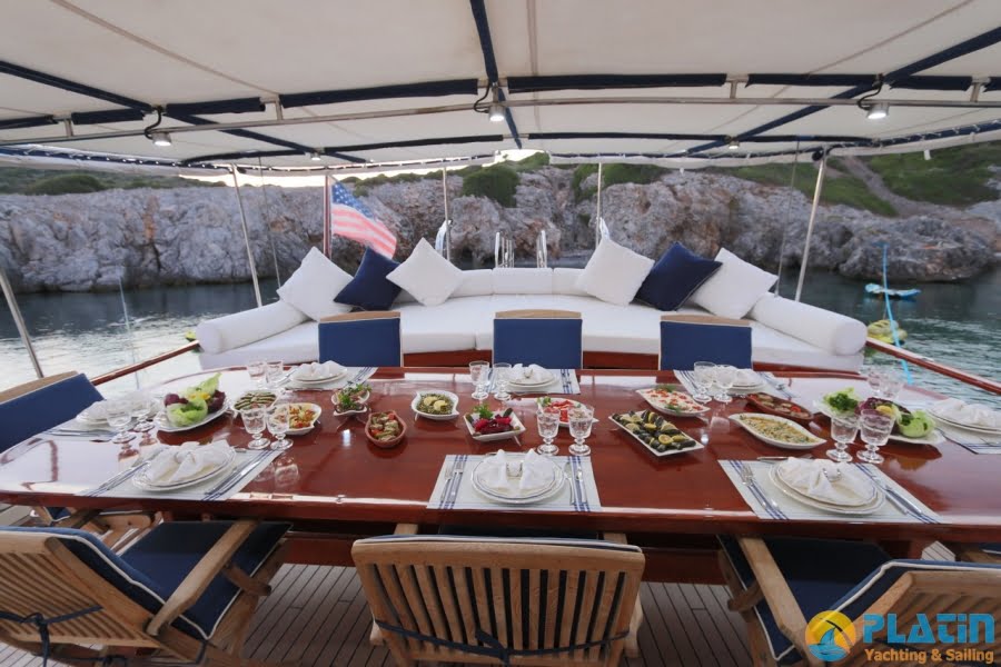 Gulet Kanaryam Luxury Yacht - Yacht Charter Turkey