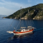 Charter the Berrak Su gulet in Turkey — sail the Turkish Riviera in luxury with 6 cabins, water toys, stunning coves, and premium service.