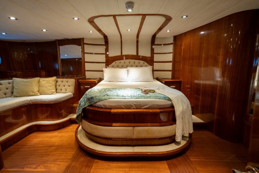 Charter the Berrak Su gulet in Turkey — sail the Turkish Riviera in luxury with 6 cabins, water toys, stunning coves, and premium service.