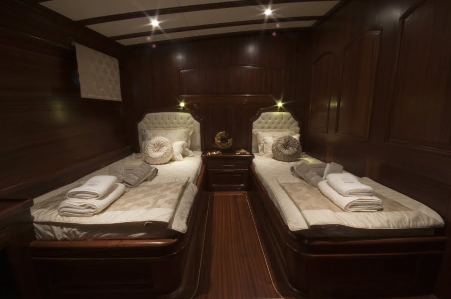 Arif Kaptan A Gulet Luxury Bodrum Yacht Charter 6 Cabins Air Condition