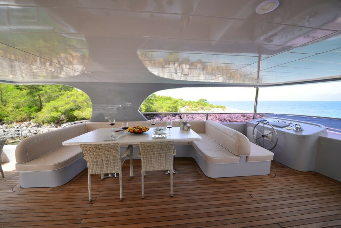Crewed Motor Yacht Charter in Turkey