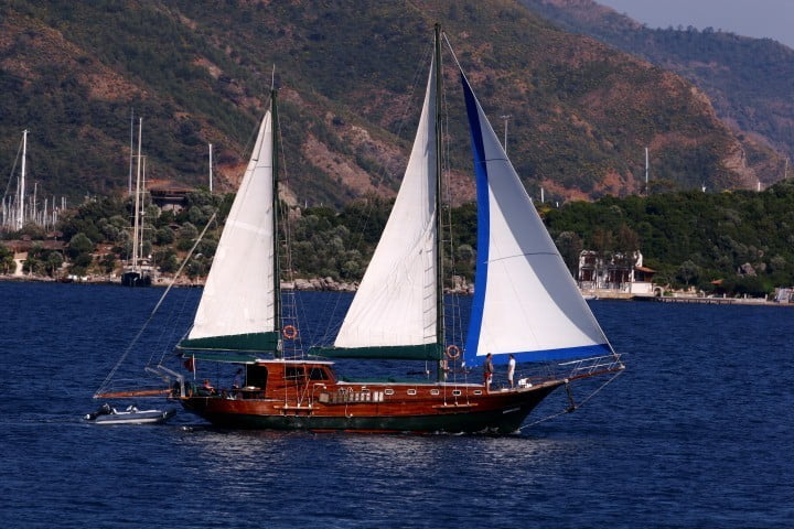Dora Deniz Gulet Yacht Charter Marmaris. 3 Cabins 6 Passenger Air Condition