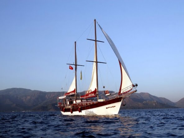 Laila Deniz Yacht Charter Marmaris Turkey - 4 Cabins with Air Condition