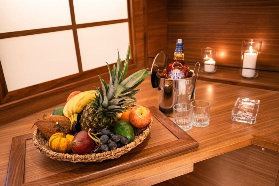 Gulet Junior Orcun for a blue cruise from Bodrum or Marmaris. A classic Turkish gulet offering comfort, privacy, and scenic Mediterranean routes.