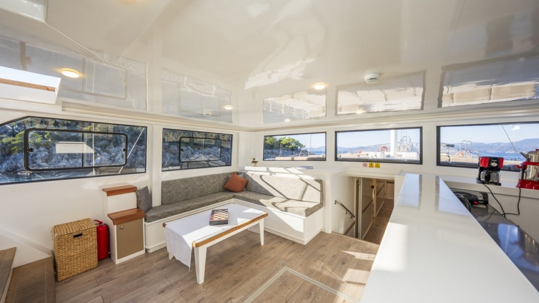 Holiday 5 Gulet offers 10 cabins and accommodation for 20 guests. Perfect for families, groups, or friends seeking an exclusive yacht charter.