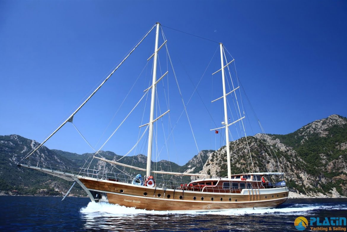 Junior Orcun Gulet Yacht Charter 8 Cabins AC 32 M Yacht Charter Turkey