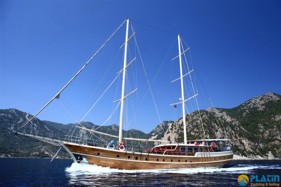 Junior Orcun Gulet Yacht Charter 8 Cabins AC 32 M Yacht Charter Turkey