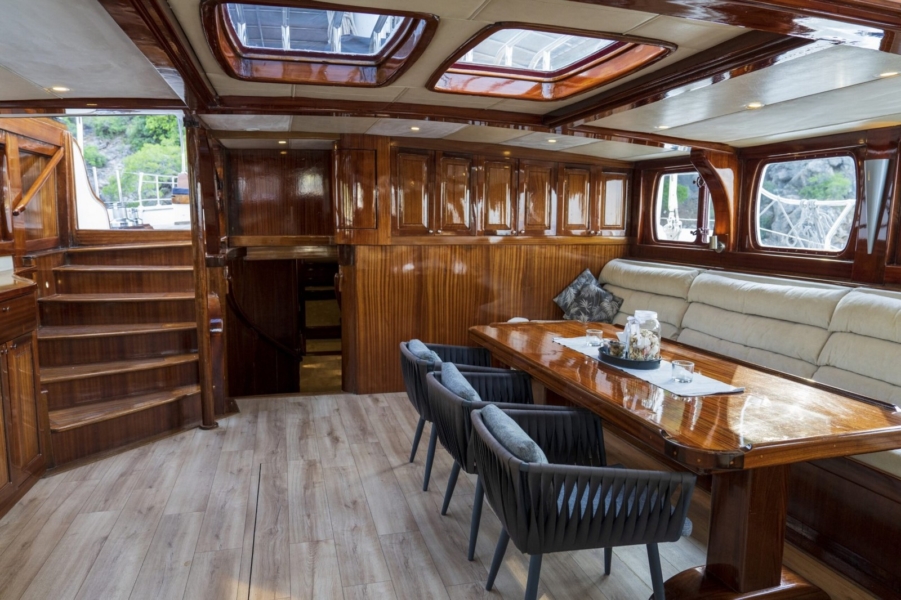 Nautilus Gulet offers an exclusive luxury yacht charter experience with 5 cabins, expert crew and unique routes in Turkey & Greece.