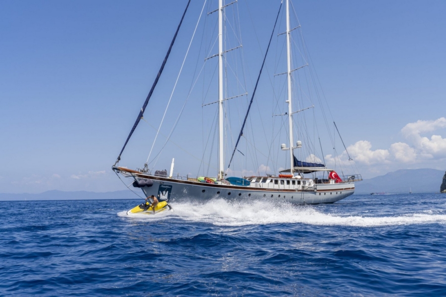 Nautilus Gulet offers an exclusive luxury yacht charter experience with 5 cabins, expert crew and unique routes in Turkey & Greece.