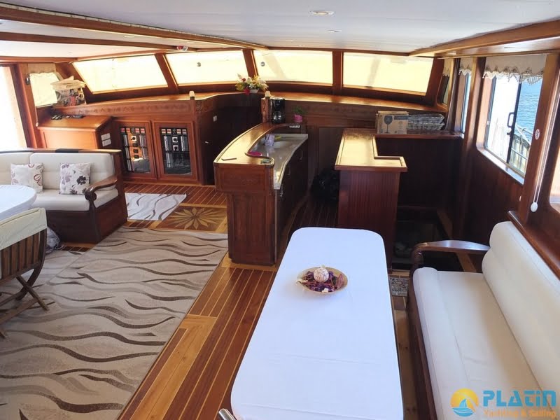 S Nur Taylan Yacht Gulet 34 Meter 8 Cabin AC -Yacht Charter Turkey