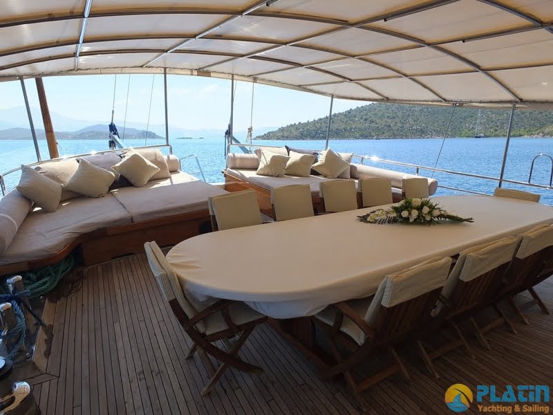 S Nur Taylan Yacht Gulet 34 Meter 8 Cabin AC -Yacht Charter Turkey
