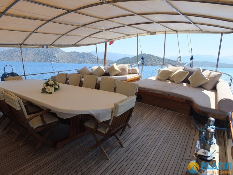 S Nur Taylan Yacht Gulet 34 Meter 8 Cabin AC -Yacht Charter Turkey