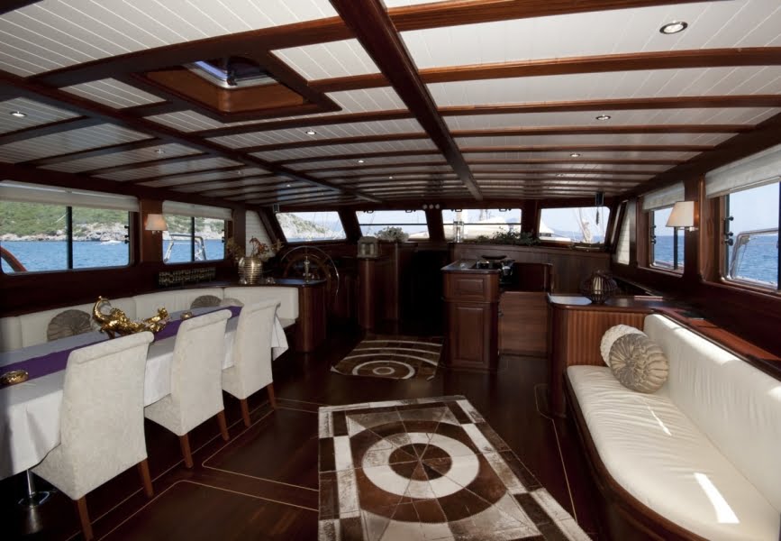 Arif Kaptan A Gulet Luxury Bodrum Yacht Charter 6 Cabins Air Condition