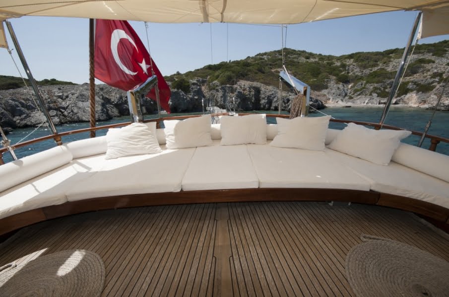 Arif Kaptan A Gulet Luxury Bodrum Yacht Charter 6 Cabins Air Condition