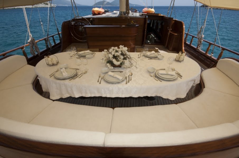 Arif Kaptan A Gulet Luxury Bodrum Yacht Charter 6 Cabins Air Condition