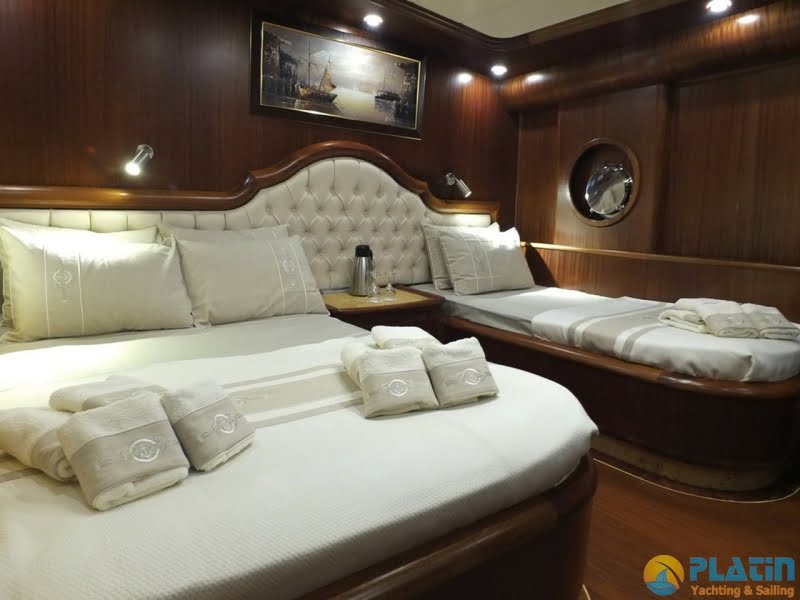 Yacht Kaptan Mehmet Bugra 8 Cabins 34 Meters Yacht Charter Turkey