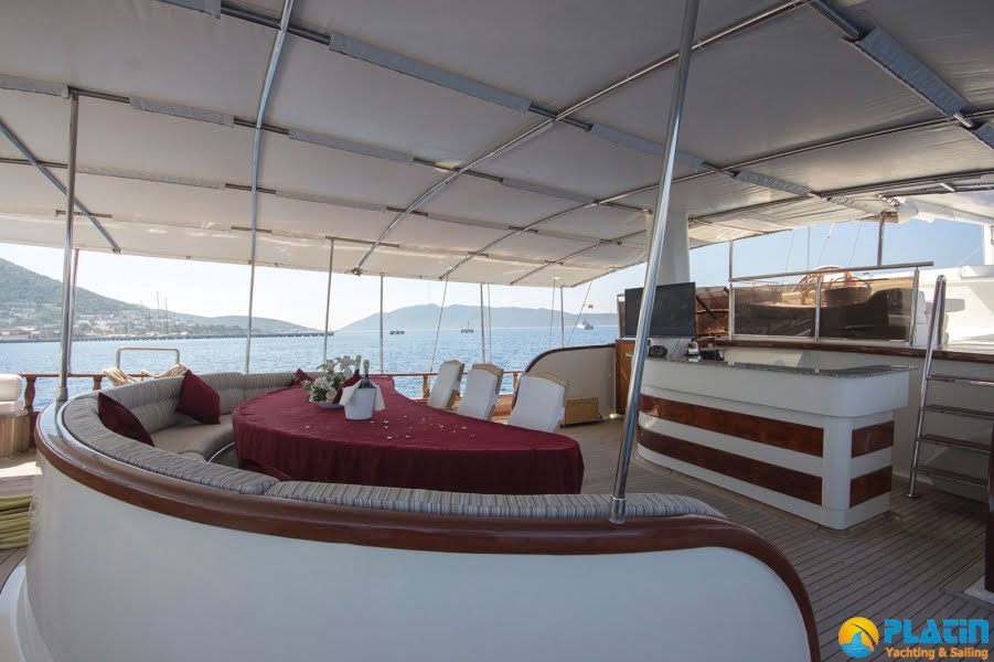 Berrak Su Gulet Yach Charter in Bodrum Marmaris Turkey Greece Island