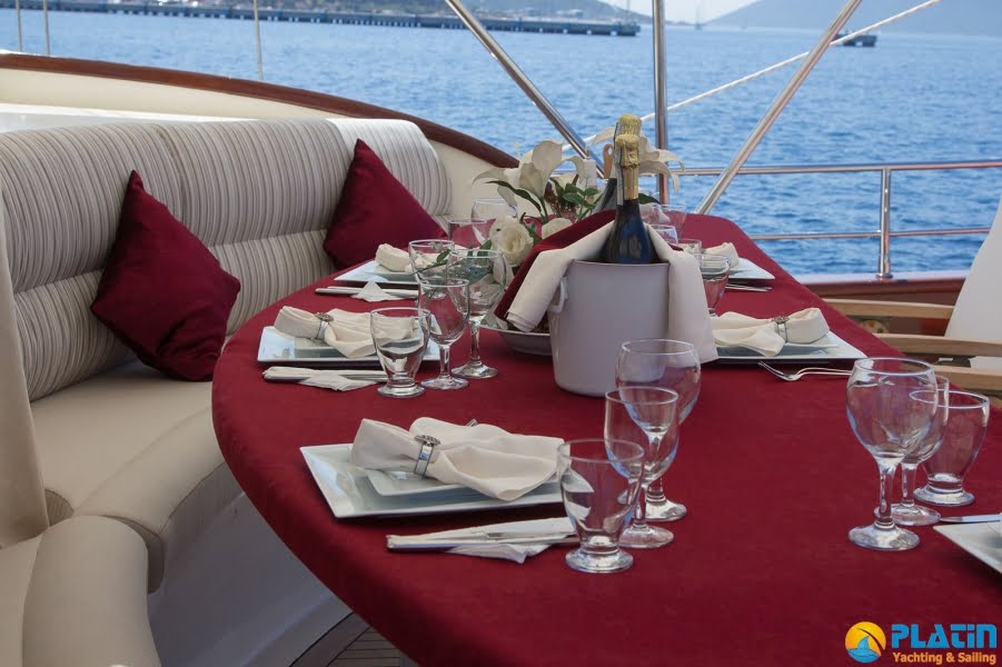 Berrak Su Gulet Yach Charter in Bodrum Marmaris Turkey Greece Island