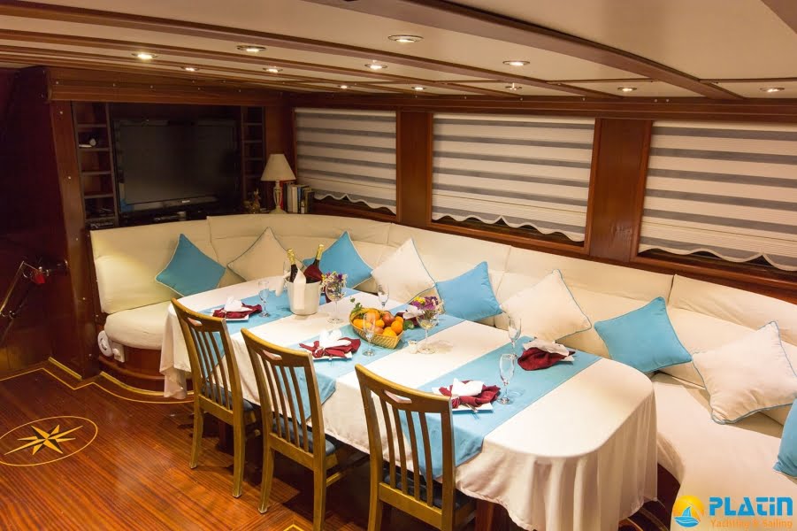 Berrak Su Gulet Yach Charter in Bodrum Marmaris Turkey Greece Island