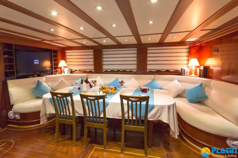 Berrak Su Gulet Yach Charter in Bodrum Marmaris Turkey Greece Island