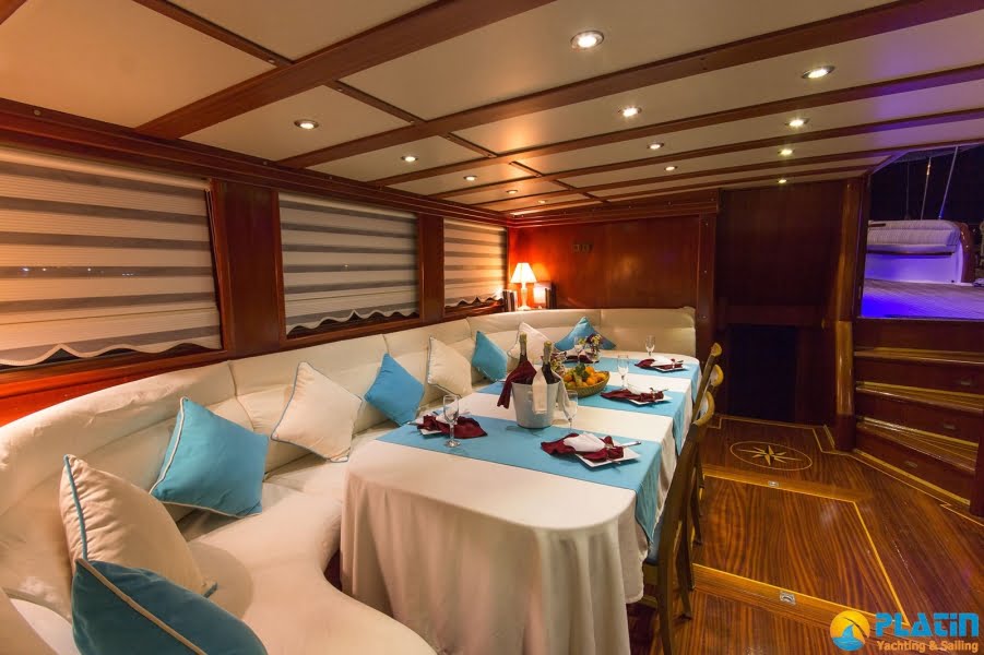 Berrak Su Gulet Yach Charter in Bodrum Marmaris Turkey Greece Island