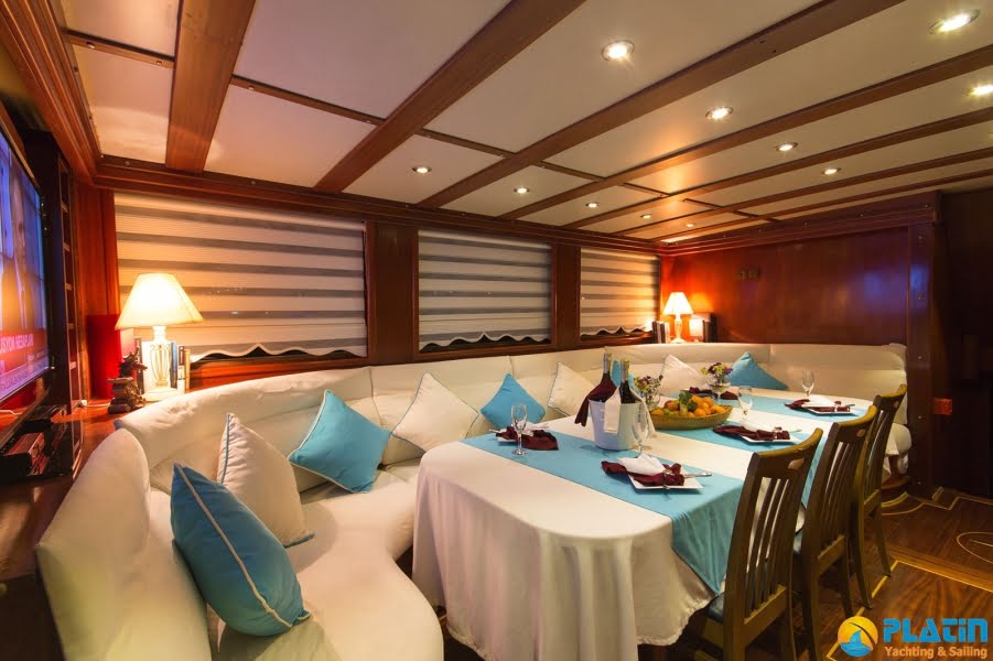 Berrak Su Gulet Yach Charter in Bodrum Marmaris Turkey Greece Island