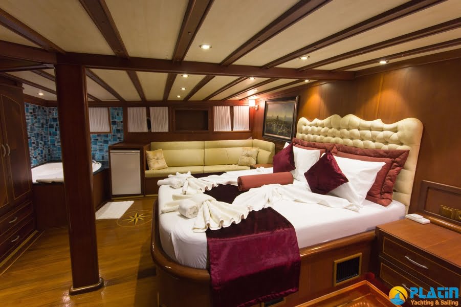 Berrak Su Gulet Yach Charter in Bodrum Marmaris Turkey Greece Island