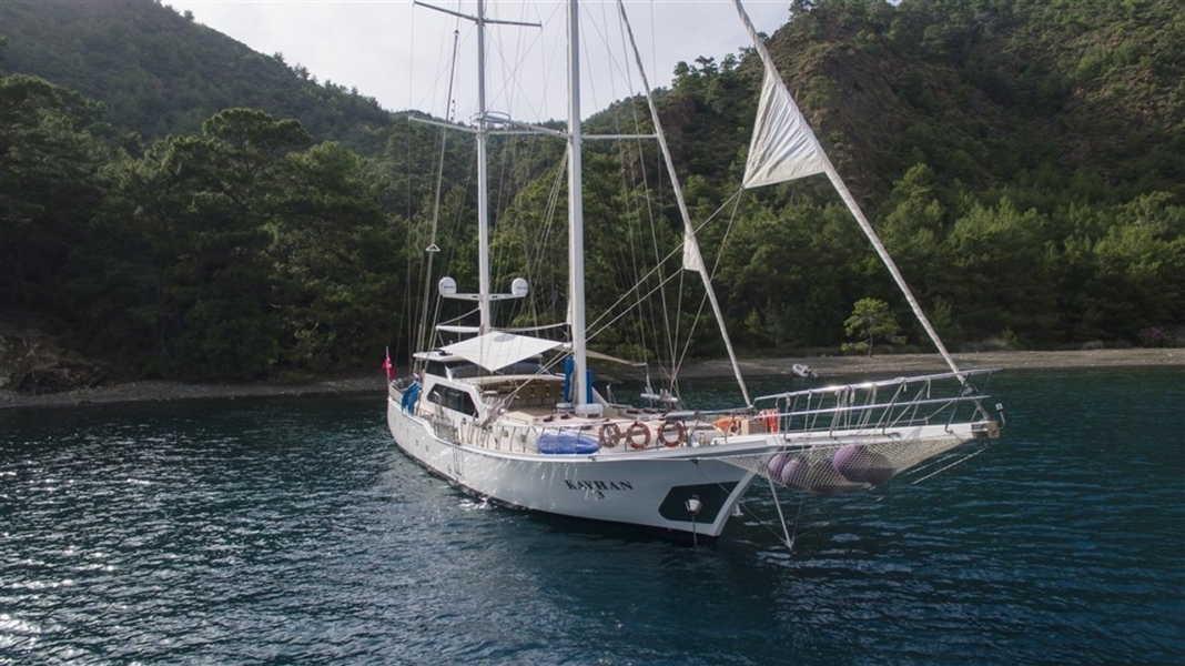 Gulet Kayhan 3 offers a luxury blue cruise experience in Turkey with elegant cabins, professional crew, and tailor-made routes from Bodrum, Marmaris, or Fethiye.