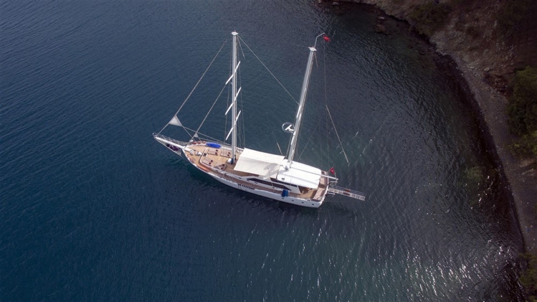 Gulet Kayhan 3 offers a luxury blue cruise experience in Turkey with elegant cabins, professional crew, and tailor-made routes from Bodrum, Marmaris, or Fethiye.