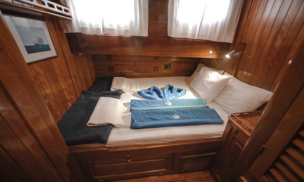 Charter the 28-metre luxury gulet Sultan A in Bodrum, Turkey. 8 cabins accommodate 16 guests with a professional crew for an unforgettable Blue Cruise along the Aegean coast.