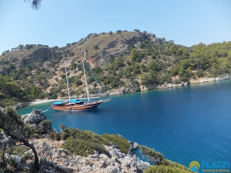 semercioglu gulet yacht 40 meters 10 cabins 20 passanger gulet Fethiye Marmaris bodrum Turkey