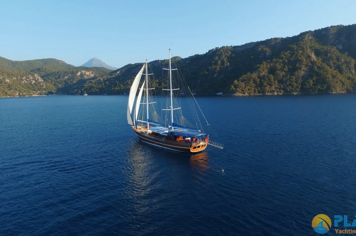 semercioglu gulet yacht 40 meters 10 cabins 20 passanger gulet Fethiye Marmaris bodrum Turkey