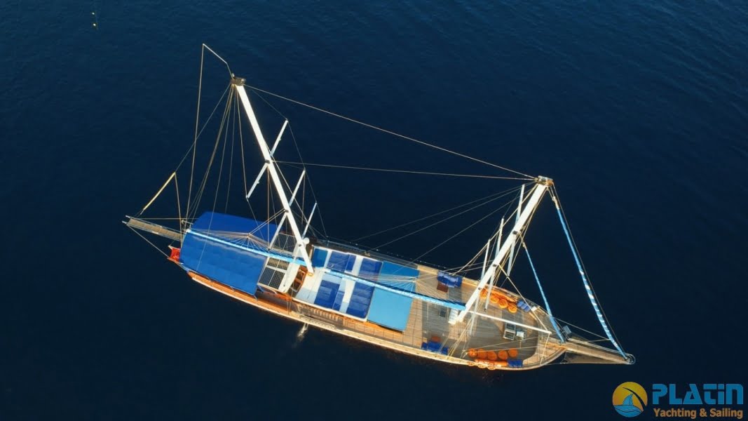 semercioglu gulet yacht 40 meters 10 cabins 20 passanger gulet Fethiye Marmaris bodrum Turkey