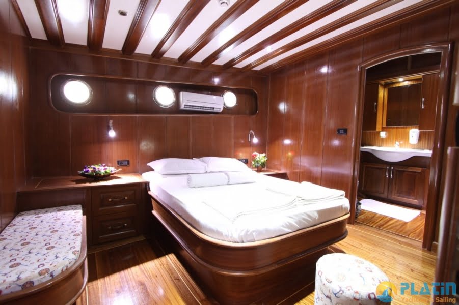 semercioglu gulet yacht 40 meters 10 cabins 20 passanger gulet Fethiye Marmaris bodrum Turkey