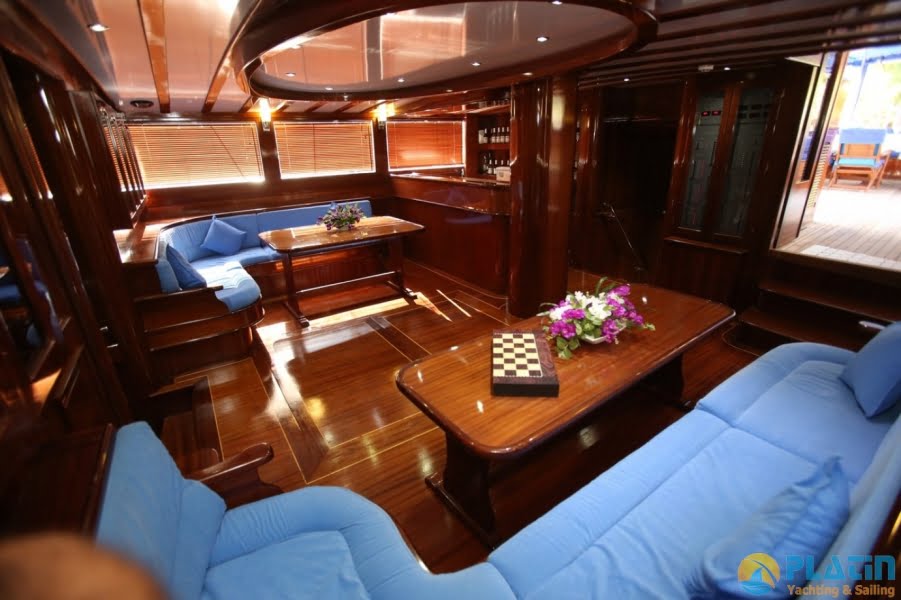 semercioglu gulet yacht 40 meters 10 cabins 20 passanger gulet Fethiye Marmaris bodrum Turkey
