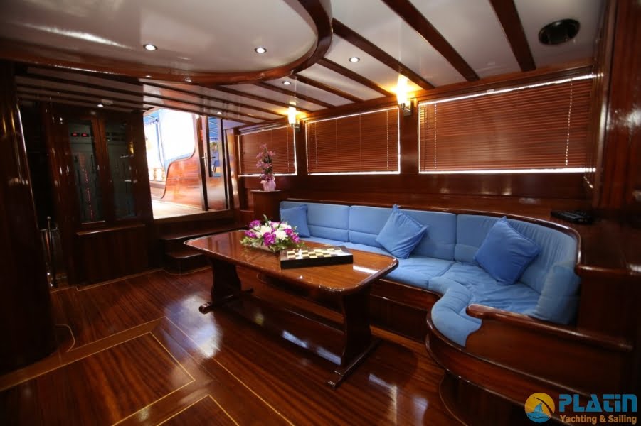 semercioglu gulet yacht 40 meters 10 cabins 20 passanger gulet Fethiye Marmaris bodrum Turkey