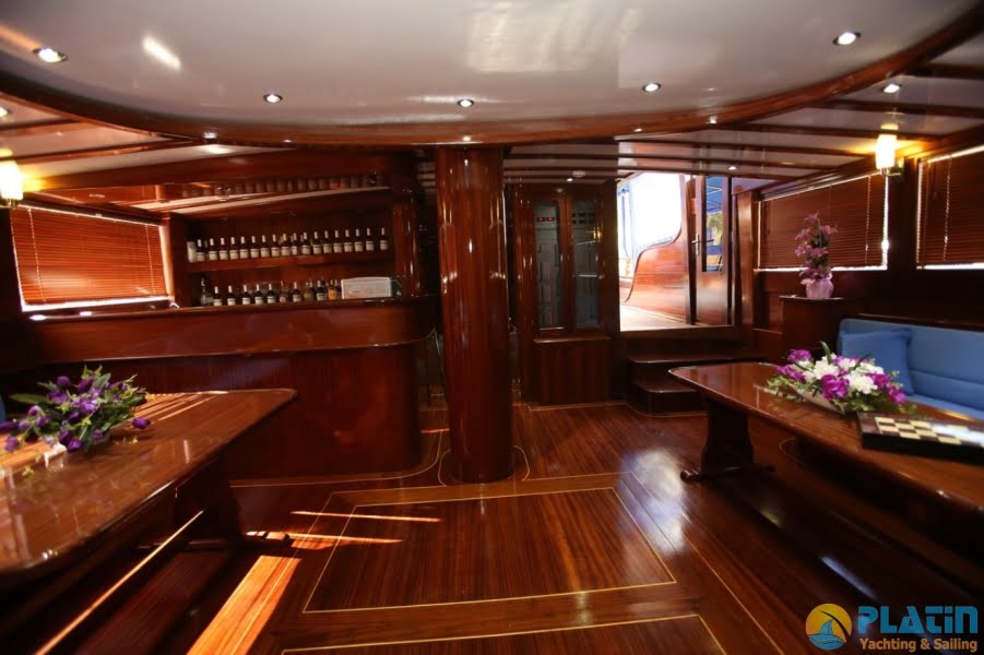 semercioglu gulet yacht 40 meters 10 cabins 20 passanger gulet Fethiye Marmaris bodrum Turkey