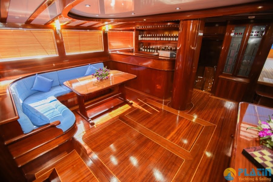 semercioglu gulet yacht 40 meters 10 cabins 20 passanger gulet Fethiye Marmaris bodrum Turkey