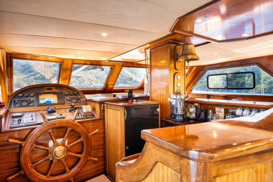 Charter Ilknur Sultan Gulet in Turkey with 6 cabins, professional crew, and deluxe blue cruise routes from Bodrum, Fethiye, Marmaris.