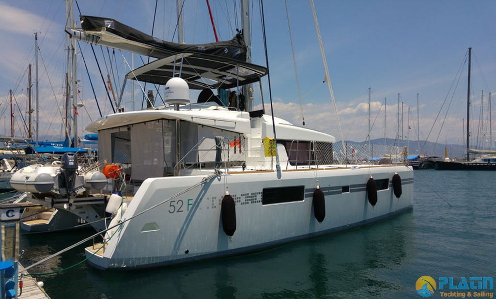 Lagoon 52 F Catamaran rental Turkey Yacht Charter Platin Yachting