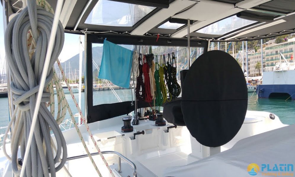 Lagoon 52 F Catamaran rental Turkey Yacht Charter Platin Yachting