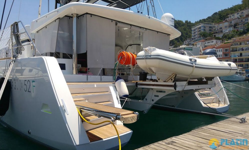 Lagoon 52 F Catamaran rental Turkey Yacht Charter Platin Yachting