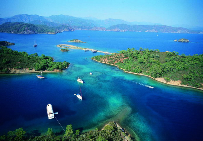 Fethiye Göcek Fethiye Yacht Blue Cruise Itinerary