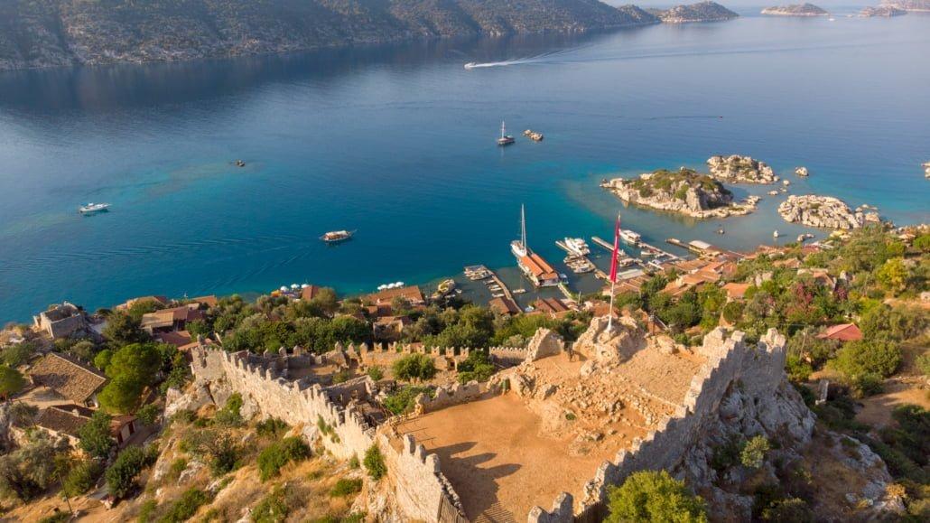 Göcek Kaş Kalkan Göcek Blue Cruise Itinerary