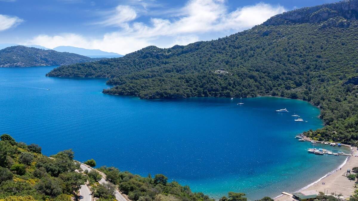 Blue Cruise Stops from Fethiye to Marmaris