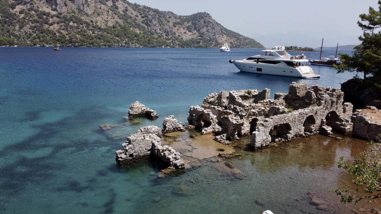 Cleopatra Island and Beach (Sedir Island)