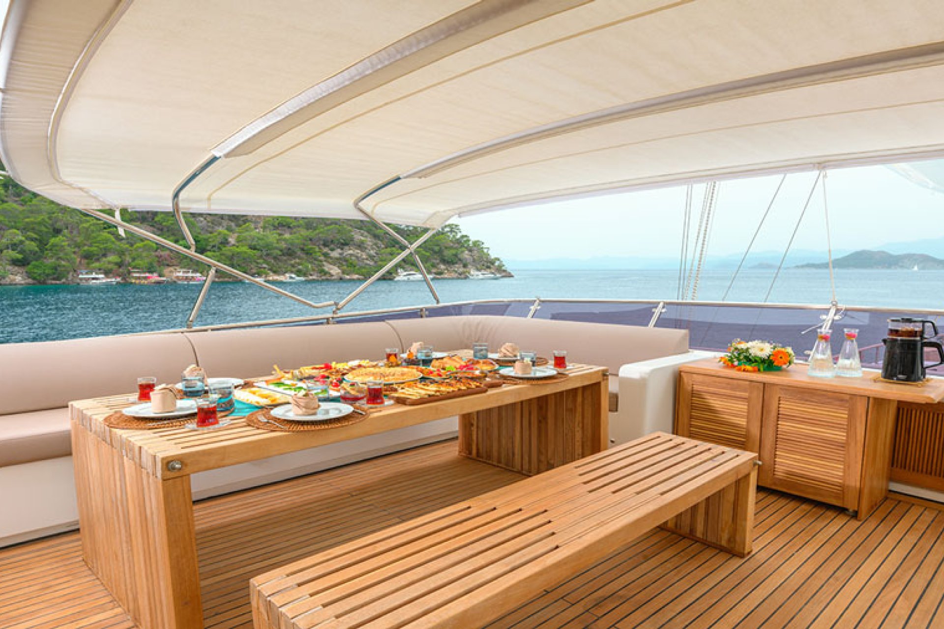 Discover Turkey’s Mediterranean Coast Aboard Your Private Yacht