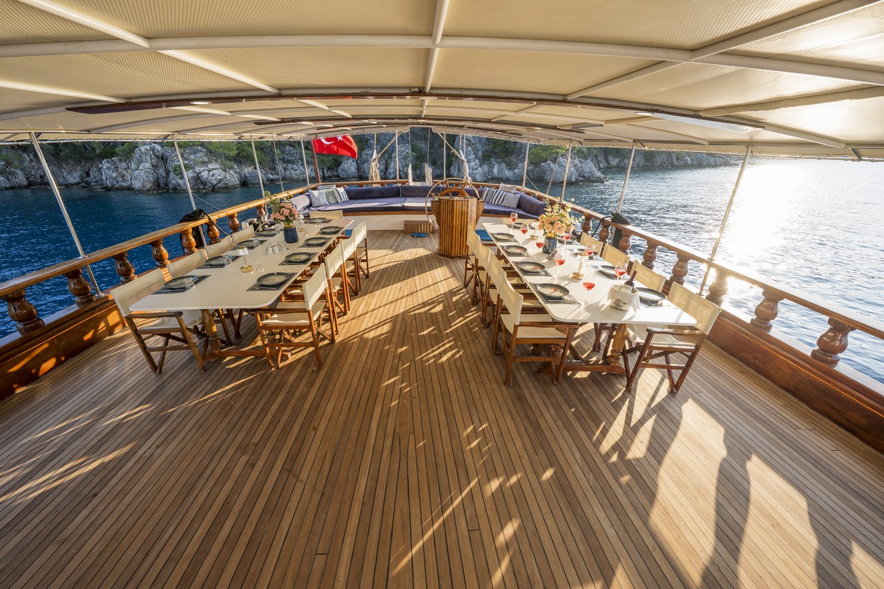 Blue Cruise Diary of a 20 Person Friends Group in Turkey